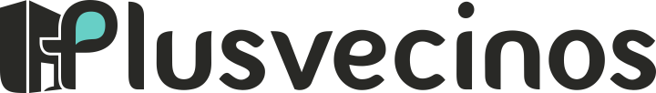 Plusvecinos Logomarca original hor. RGB